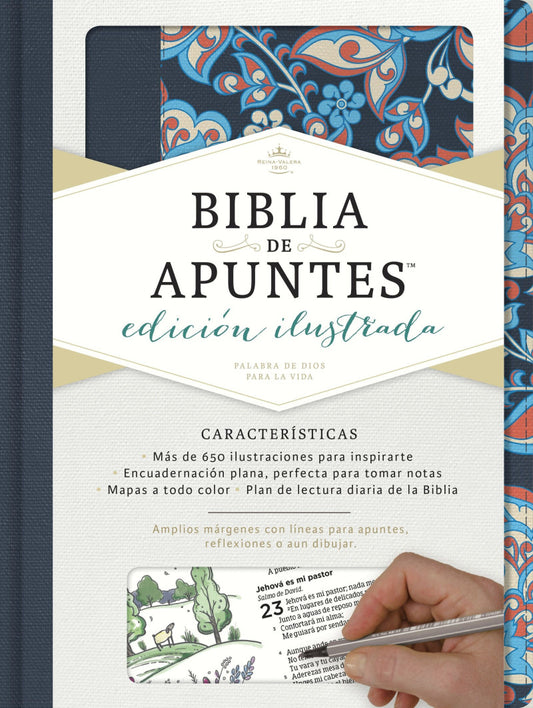 BIBLIA DE APUNTES RVR1960 | EDICIÓN ILUSTRADA