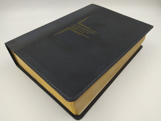 BIBLIA DE ESTUDIO DIARIO VIVIR RVR1960 LETRA GRANDE (TAPA IMITACIÓN PIEL)