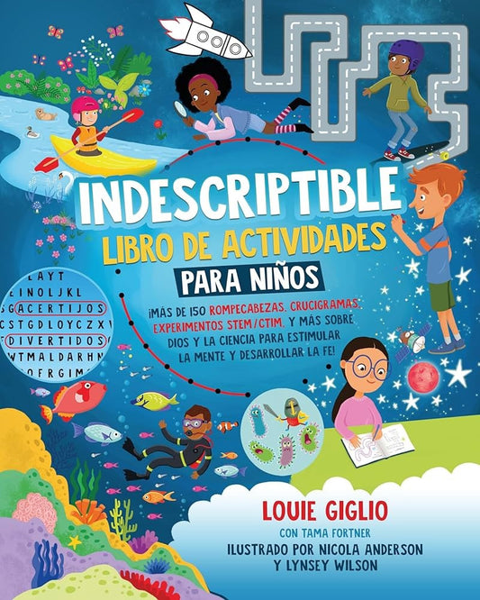 INDESCRIPTIBLE - LIBRO DE ACTIVIDADES PARA NIÑOS