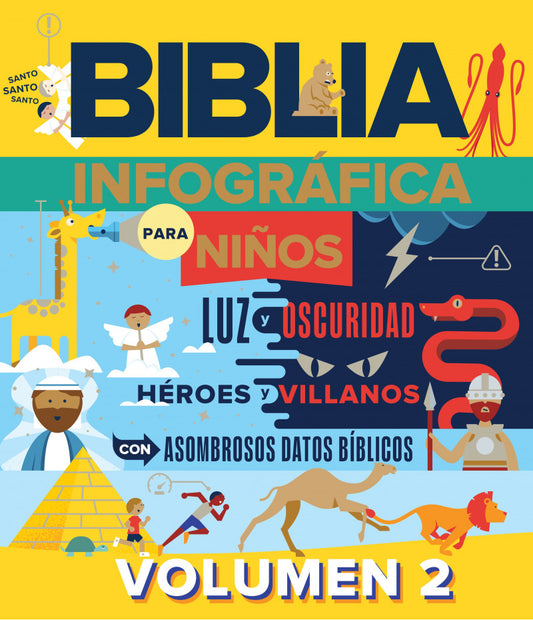 BIBLIA INFOGRÁFICA PARA NIÑOS - VOLUMEN 2