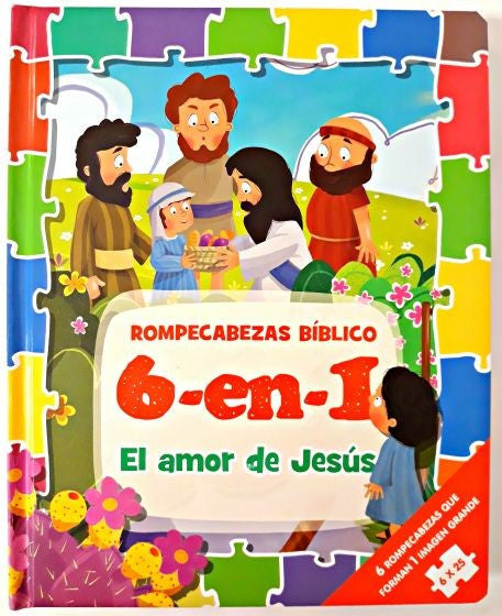 EL AMOR DE JESÚS | ROMPECABEZAS BÍBLICO 6 EN 1