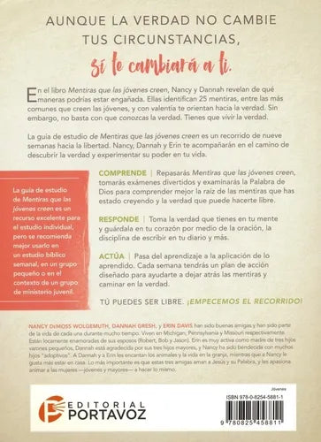 MENTIRAS QUE LAS JÓVENES CREEN - GUÍA DE ESTUDIO