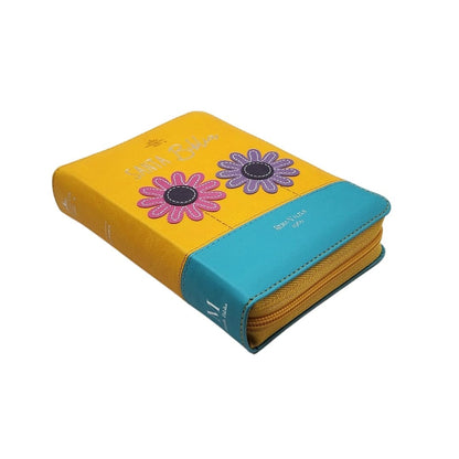 BIBLIA RVR1960 CON CIERRE TAMAÑO BOLSILLO - PRIMOR (TAPA IMITACIÓN PIEL)