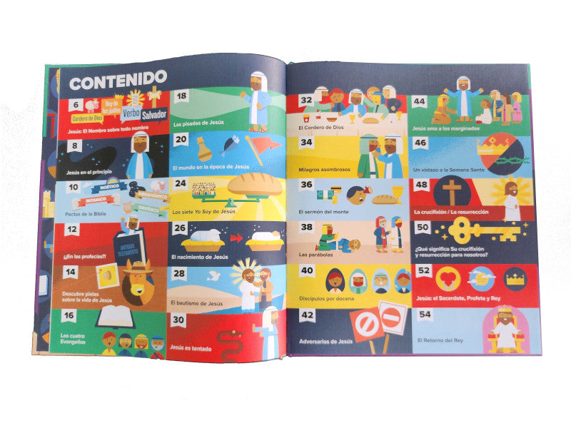 BIBLIA INFOGRÁFICA PARA NIÑOS - GUÍA ÉPICA A JESÚS