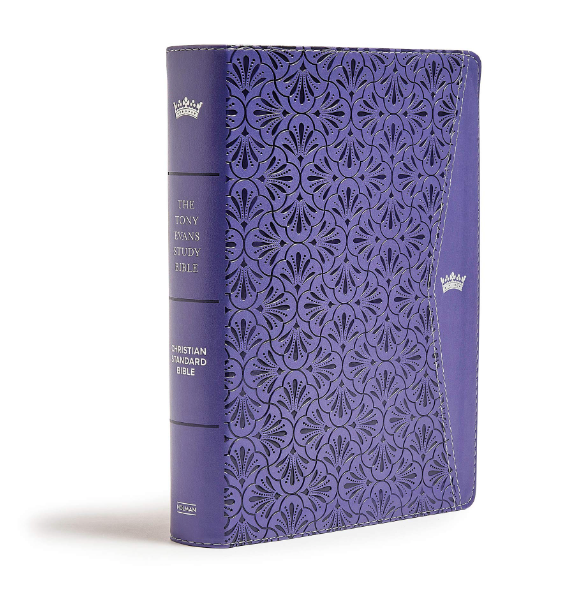 CSB Tony Evans Study Bible PURPLE
