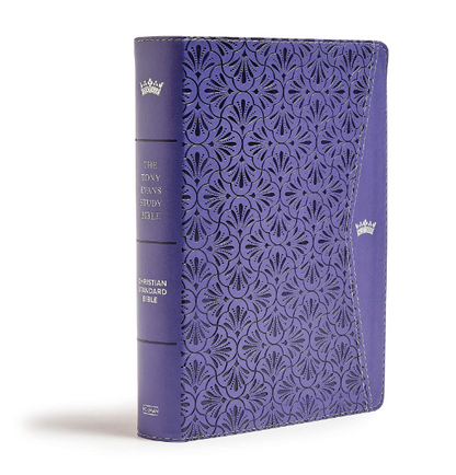 CSB Tony Evans Study Bible PURPLE